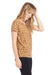 Alternative 1940 Womens Ideal Short Sleeve Crewneck T-Shirt Leopard Model Side