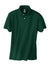 Hanes 054X/054 Mens EcoSmart Short Sleeve Polo Shirt Deep Forest Green Flat Front