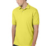 Hanes Mens EcoSmart Short Sleeve Polo Shirt - Yellow