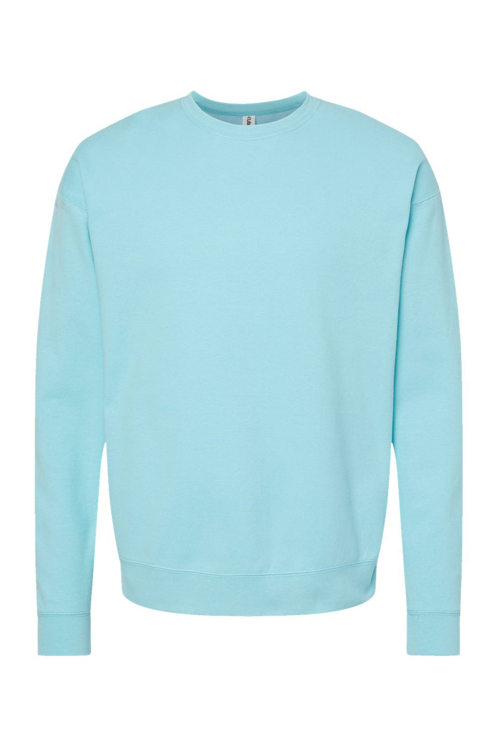 Tultex 340 Mens Fleece Crewneck Sweatshirt Purist Blue Flat Front