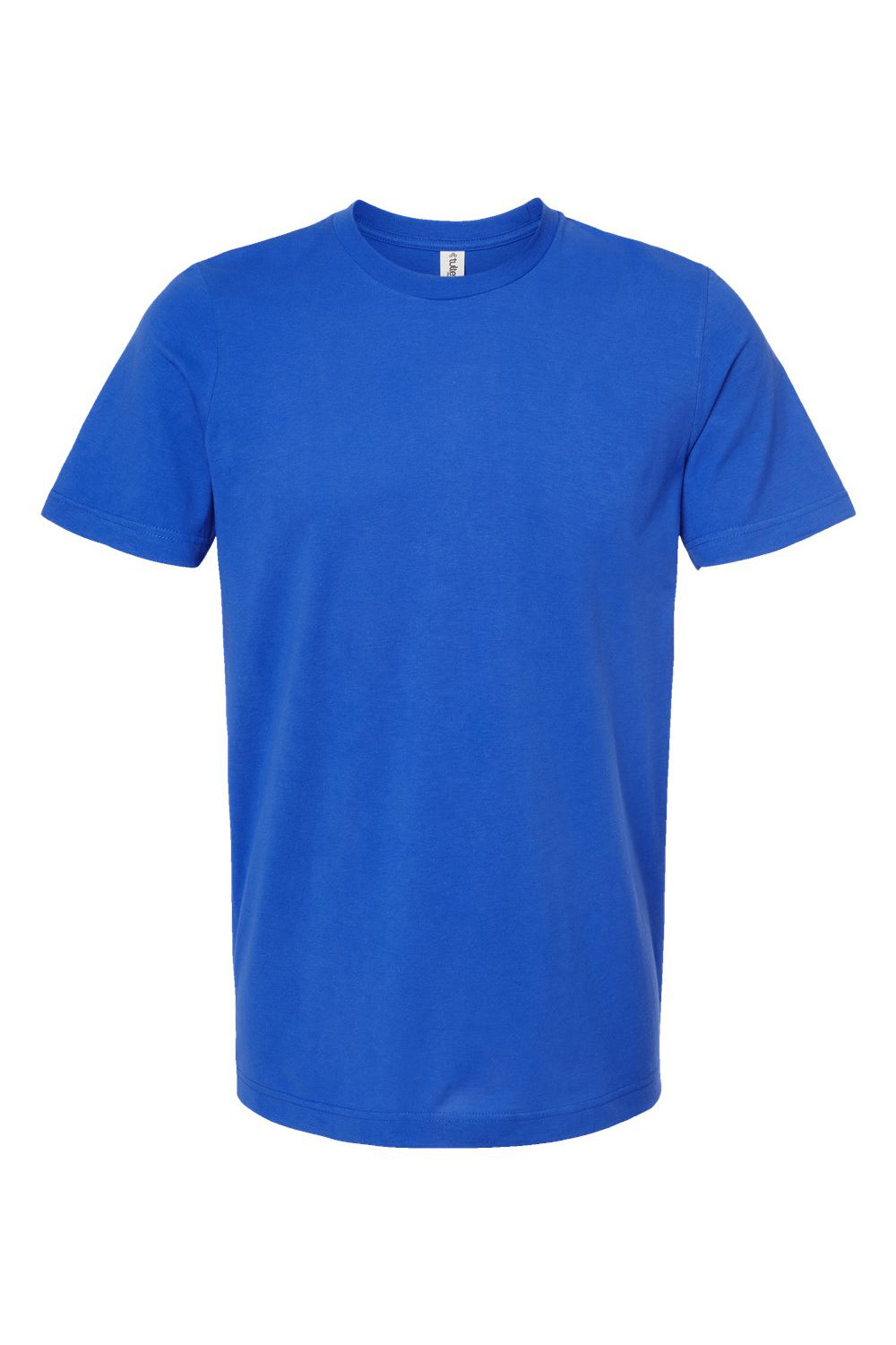 Tultex 502 Mens Premium Short Sleeve Crewneck T-Shirt Royal Blue Flat Front