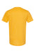 Tultex 202 Mens Fine Jersey Short Sleeve Crewneck T-Shirt Heather Mellow Yellow Flat Back