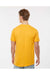 Tultex 202 Mens Fine Jersey Short Sleeve Crewneck T-Shirt Heather Mellow Yellow Model Back