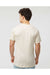 Tultex 202 Mens Fine Jersey Short Sleeve Crewneck T-Shirt Natural Model Back