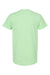 Tultex 202 Mens Fine Jersey Short Sleeve Crewneck T-Shirt Neo Mint Green Flat Back
