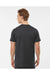 Tultex 202 Mens Fine Jersey Short Sleeve Crewneck T-Shirt Coal Grey Model Back