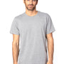 Threadfast Apparel Mens Ultimate Short Sleeve Crewneck T-Shirt - Heather Grey