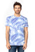 Threadfast Apparel 100A Mens Ultimate Short Sleeve Crewneck T-Shirt Palm Paradise Model Front