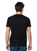 Threadfast Apparel 100A Mens Ultimate Short Sleeve Crewneck T-Shirt Black Model Back