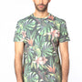 Threadfast Apparel Mens Ultimate Short Sleeve Crewneck T-Shirt - Tropical Jungle