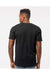 Tultex 290 Mens Jersey Short Sleeve Crewneck T-Shirt Black Model Back