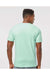 Tultex 290 Mens Jersey Short Sleeve Crewneck T-Shirt Light Mint Green Model Back