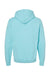 Tultex 320 Mens Fleece Hooded Sweatshirt Hoodie Purist Blue Flat Back