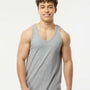 Tultex Mens Fine Jersey Tank Top - Heather Grey - NEW