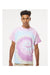 Colortone 1000 Mens Short Sleeve Crewneck T-Shirt Jelly Bean Model Front