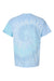 Colortone 1000 Mens Short Sleeve Crewneck T-Shirt Lagoon Flat Back