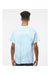 Colortone 1000 Mens Short Sleeve Crewneck T-Shirt Lagoon Model Back