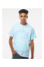 Colortone 1000 Mens Short Sleeve Crewneck T-Shirt Lagoon Model Front