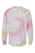 Colortone 2000 Mens Long Sleeve Crewneck T-Shirt Desert Rose Flat Back