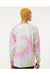 Colortone 2000 Mens Long Sleeve Crewneck T-Shirt Desert Rose Model Back
