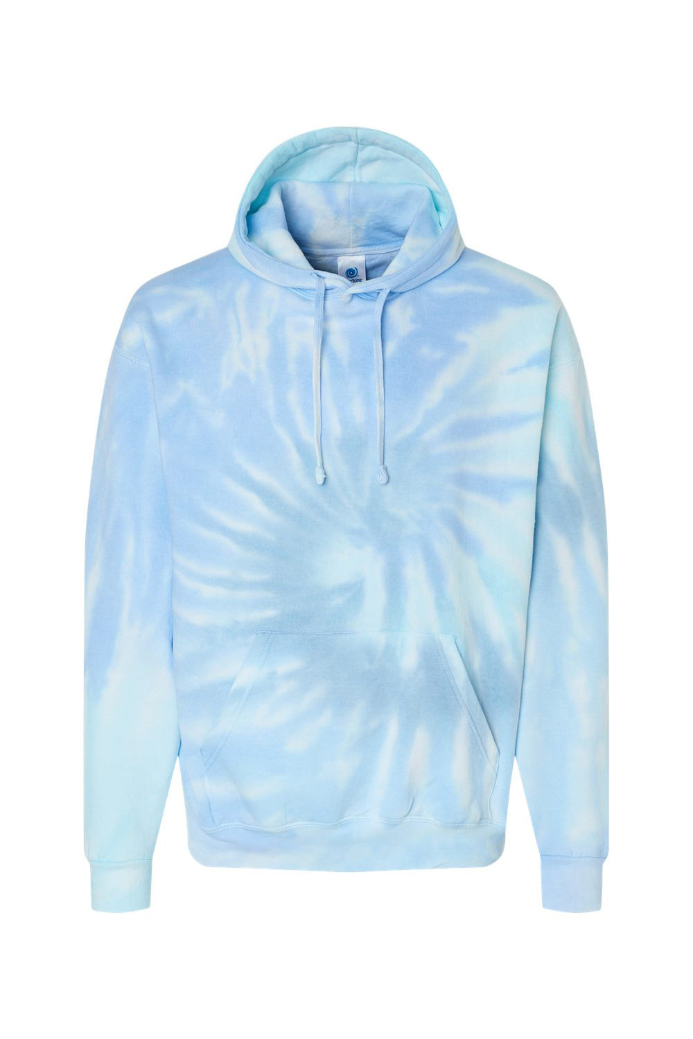 Colortone 8777 Mens Hooded Sweatshirt Hoodie Lagoon Flat Front