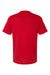 Adidas A556 Mens Short Sleeve Crewneck T-Shirt Power Red Flat Back