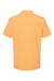 Adidas A574 Mens Pine Tree Moisture Wicking Short Sleeve Polo Shirt Acid Orange/Grey Flat Back