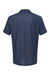 Adidas A574 Mens Pine Tree Moisture Wicking Short Sleeve Polo Shirt Collegiate Navy Blue/White Flat Back