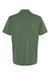 Adidas A574 Mens Pine Tree Moisture Wicking Short Sleeve Polo Shirt Green Oxide/Black Flat Back