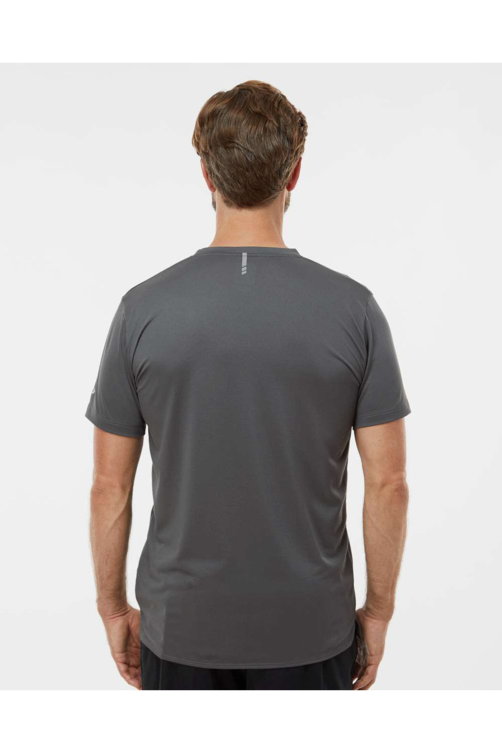 Oakley FOA402991 Mens Team Issue Hydrolix Short Sleeve Crewneck T-Shirt Forged Iron Grey Model Back