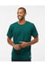 Oakley FOA402991 Mens Team Issue Hydrolix Short Sleeve Crewneck T-Shirt Team Fir Green Model Front