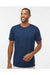 Oakley FOA402991 Mens Team Issue Hydrolix Short Sleeve Crewneck T-Shirt Team Navy Blue Model Front