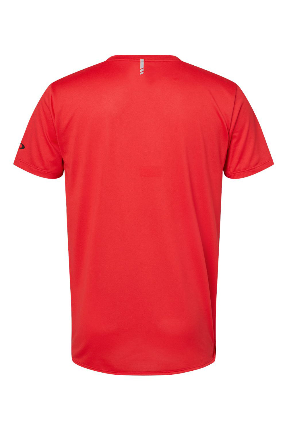 Oakley FOA402991 Mens Team Issue Hydrolix Short Sleeve Crewneck T-Shirt Team Red Flat Back