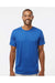 Oakley FOA402991 Mens Team Issue Hydrolix Short Sleeve Crewneck T-Shirt Team Royal Blue Model Front