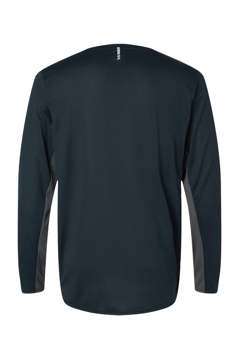 Oakley FOA402992 Mens Team Issue Hydrolix Long Sleeve Crewneck T-Shirt Blackout Flat Back