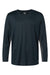 Oakley FOA402992 Mens Team Issue Hydrolix Long Sleeve Crewneck T-Shirt Blackout Flat Front