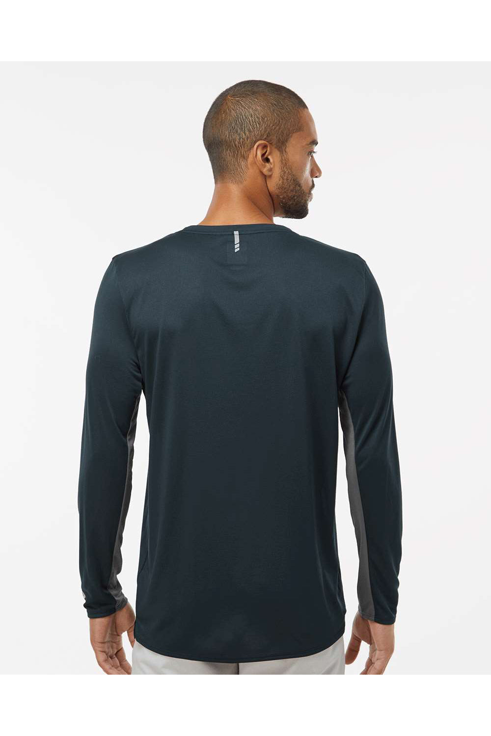 Oakley FOA402992 Mens Team Issue Hydrolix Long Sleeve Crewneck T-Shirt Blackout Model Back