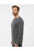 Oakley FOA402992 Mens Team Issue Hydrolix Long Sleeve Crewneck T-Shirt Forged Iron Grey Model Side