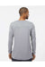 Oakley FOA402992 Mens Team Issue Hydrolix Long Sleeve Crewneck T-Shirt Heather Granite Grey Model Back