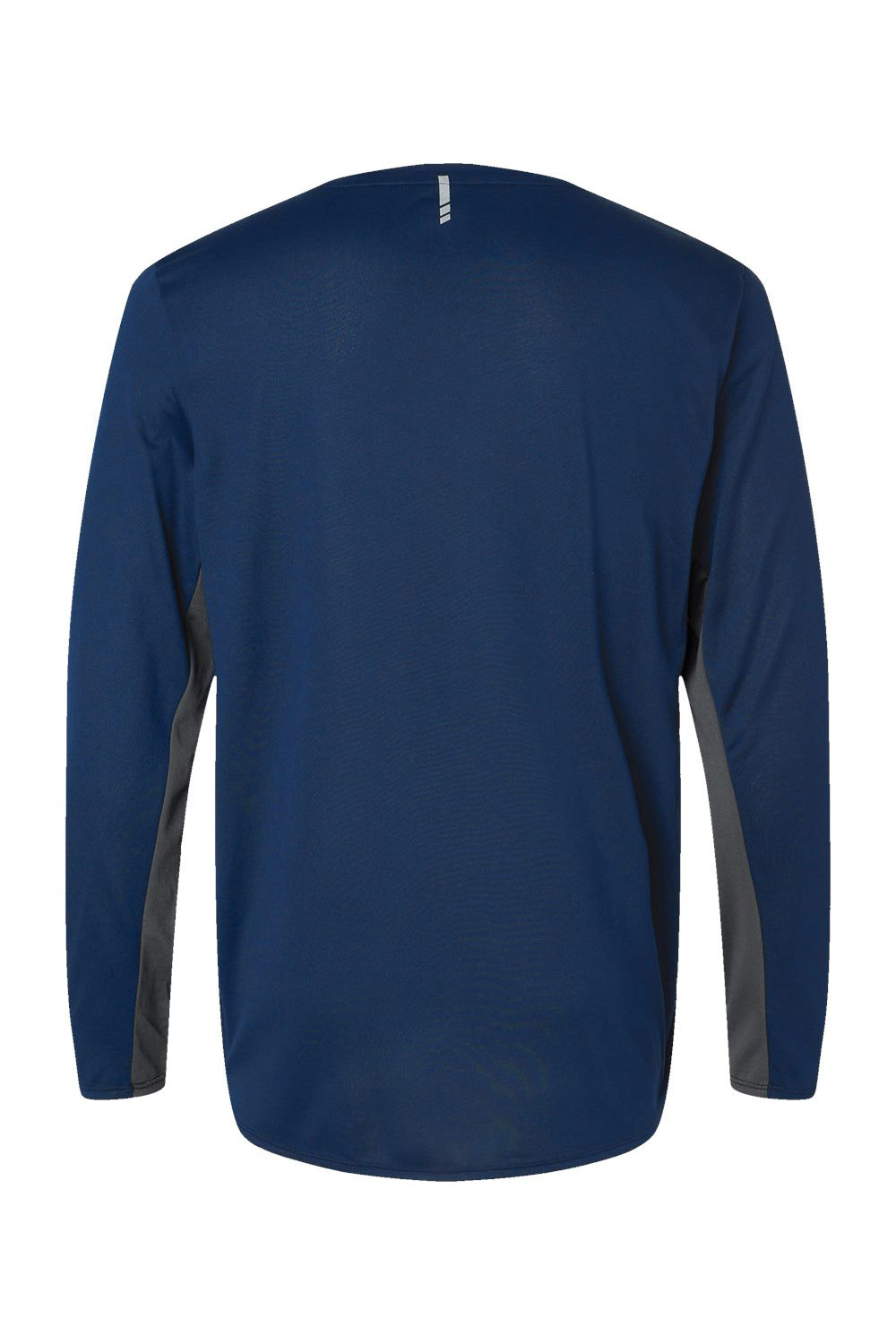 Oakley FOA402992 Mens Team Issue Hydrolix Long Sleeve Crewneck T-Shirt Team Navy Blue Flat Back