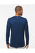 Oakley FOA402992 Mens Team Issue Hydrolix Long Sleeve Crewneck T-Shirt Team Navy Blue Model Back