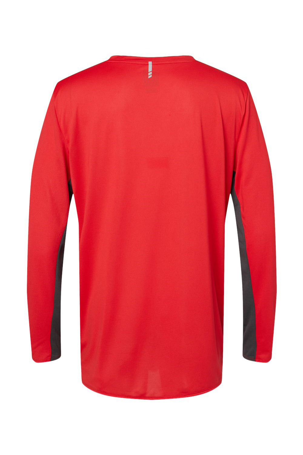Oakley FOA402992 Mens Team Issue Hydrolix Long Sleeve Crewneck T-Shirt Team Red Flat Back