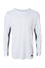 Oakley FOA402992 Mens Team Issue Hydrolix Long Sleeve Crewneck T-Shirt White Flat Front