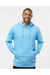 Oakley FOA402994 Mens Team Issue Hydrolix Hooded Sweatshirt Hoodie Carolina Blue Model Front