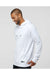 Oakley FOA402994 Mens Team Issue Hydrolix Hooded Sweatshirt Hoodie White Model Side