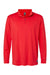 Oakley FOA402997 Mens Team Issue Podium 1/4 Zip Sweatshirt Team Red Flat Front