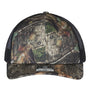 Richardson Mens Printed Snapback Trucker Hat - Mossy Oak Country DNA/Black - NEW