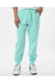 Independent Trading Co. IND20PNT Mens Fleece Sweatpants w/ Pockets Mint Green Model Front