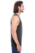 Threadfast Apparel 102C Mens Tank Top Black Model Side