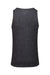 Threadfast Apparel 102C Mens Tank Top Black Flat Back